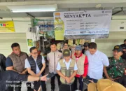 Satgas Saber Pelanggaran Pangan Pusat Pantau Langsung 2 Pasar di Kota Tangerang, Harga Pangan Masih Stabil
