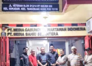Perkuat Sinergi Ormas dan Insan Pers, DPC BPPKB Banten Tangerang Kota Sambangi GWI