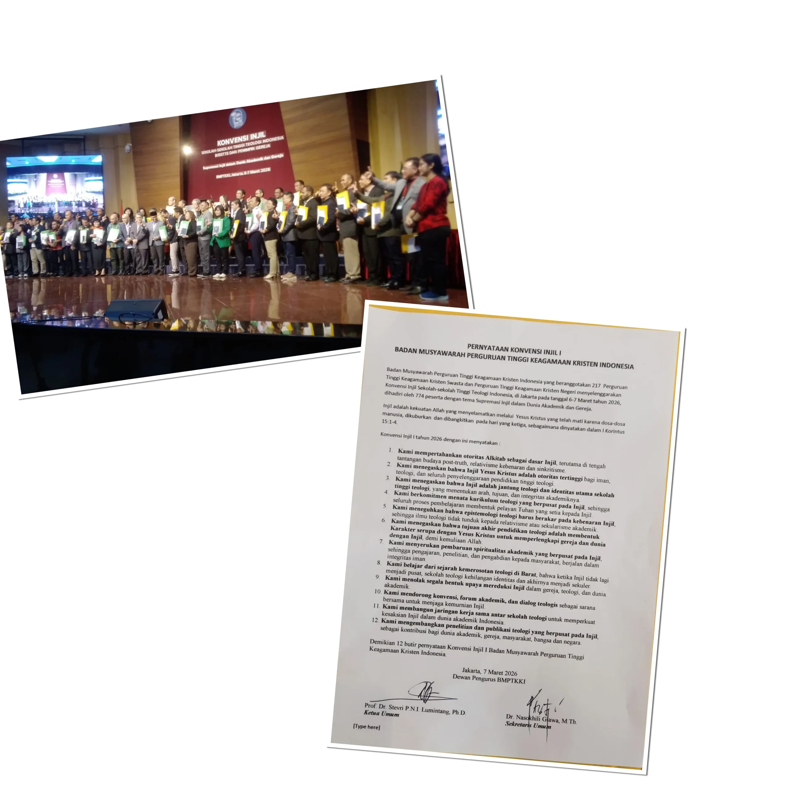Ratusan Teolog Berkumpul di Jakarta, Konvensi Injil Nasional Lahirkan Komitmen Menjaga Kemurnian Injil