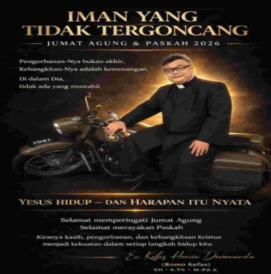 Paskah 2026: Romo Kefas Ingatkan Iman Harus Nyata, Bukan Sekadar Kata