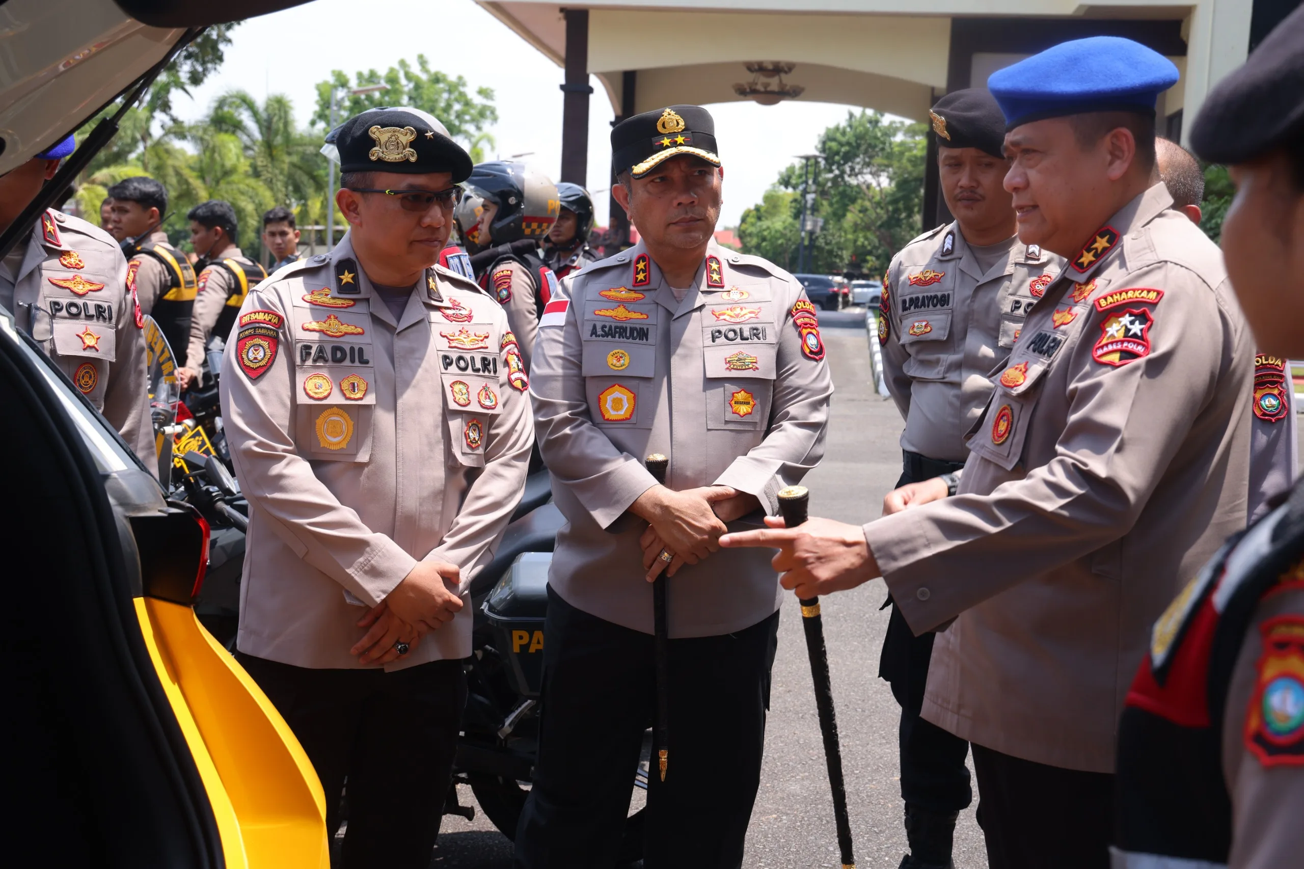 Polda Kepri terima kunjungan Tim supervisi Baharkam polri T.A. 2026
