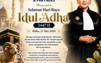 Kantor Hukum Advokat Rikha Permatasari & Partners Sampaikan Ucapan Hari Raya Idul Adha 1447 Hijriah