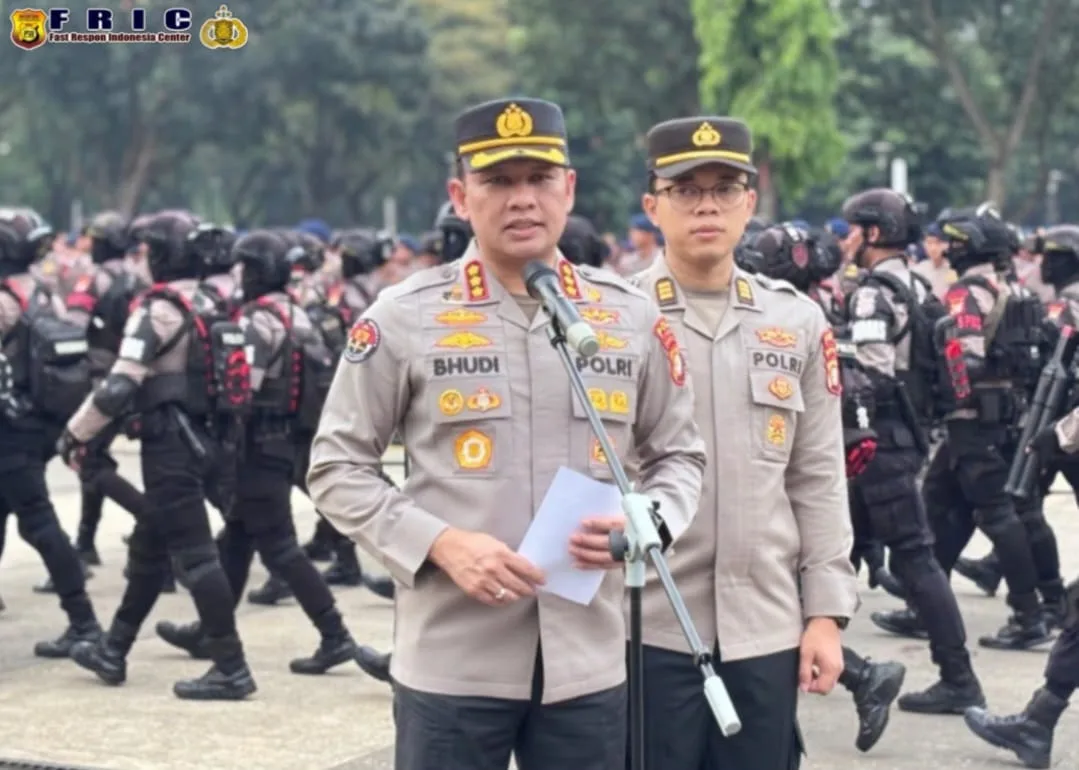 4.151 Personel Kawal Aksi Mahasiswa di Jakarta Pusat Hari Ini