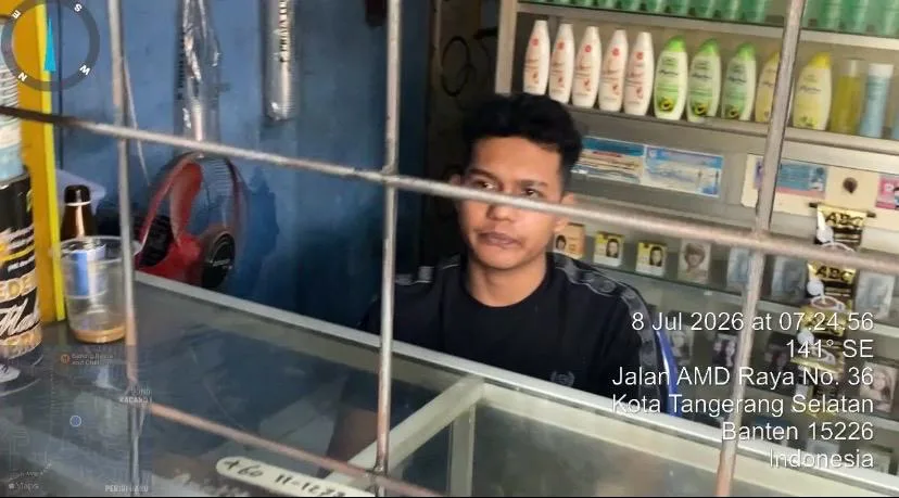 Gabungan Media Bersama GWI Temukan Kios Kosmetik Diduga Menjual Obat Keras Daftar G di Tangerang Selatan