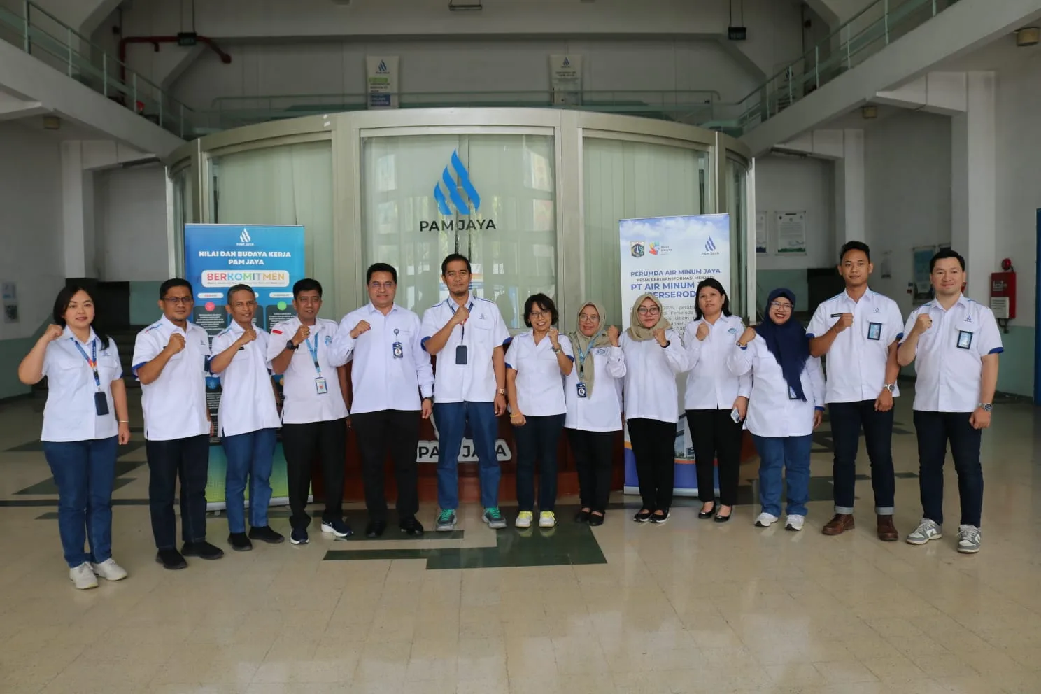 Perumda Tirta Benteng Kota Tangerang Laksanakan Studi Tiru ke PAM JAYA Terkait Pengendalian Pemanfaatan Air Tanah