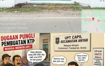 Warga Mengeluh, Dugaan Pungli Pengurusan KTP di UPT Capil Anyar Disorot: Profesionalitas Dipertanyakan