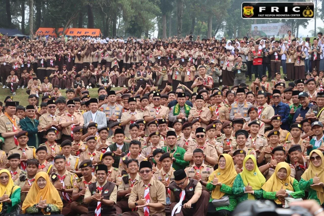 Kapolri di Hadapan 5.000 Peserta Kemah Nasional PUI Sukabumi: Generasi Muda Harus Siap Jadi Pemimpin